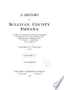 A History of Sullivan County Indiana A History of Sullivan County Indiana