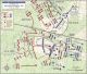 Map of Battle at Seven Pines, Day 1