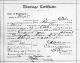 Ornes Currier Marriage Certificate Ornes Currier Marriage Certificate