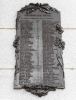 Plaque des premiers colons de Quebec